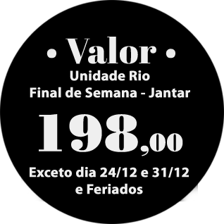 Valor do Rodízio